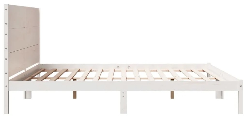 Cama extra longa sem colchão 200x220 cm madeira maciça