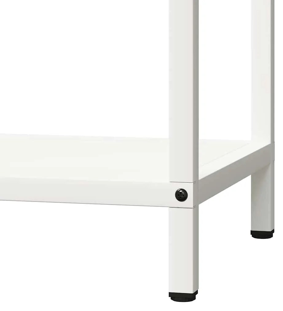 Suporte para lenha 40x25x60 cm aço laminado a frio branco
