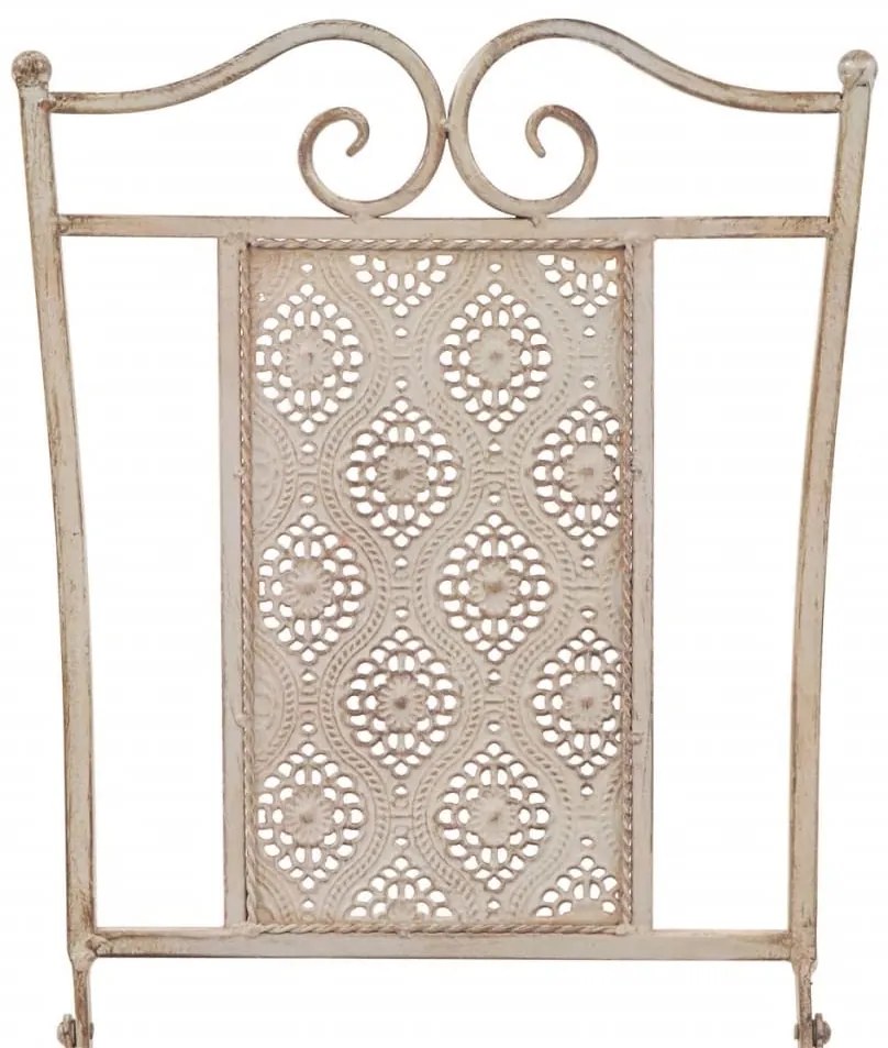3 pcs conjunto bistrô em aço branco