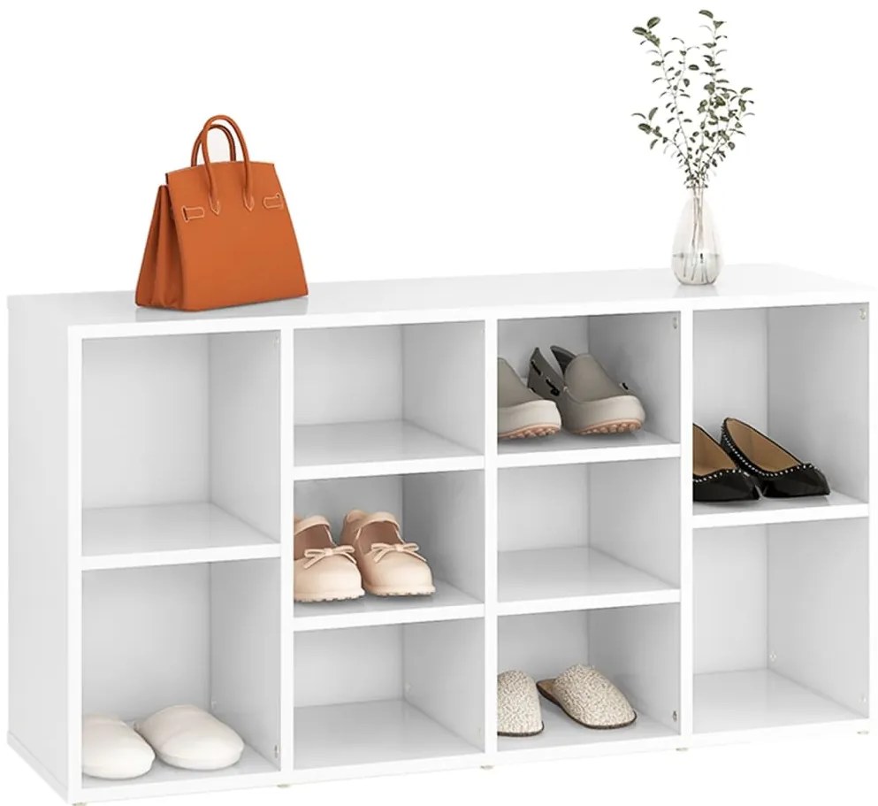 Sapateira 103x30x54,5 cm contraplacado branco