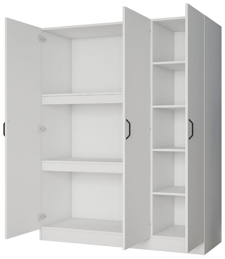 Roupeiro BA105 – Branco – 145x181,8x55 cm