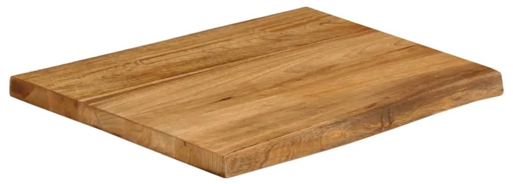 Tampo de mesa c/ borda viva 60x60x3,8 cm mangueira maciça