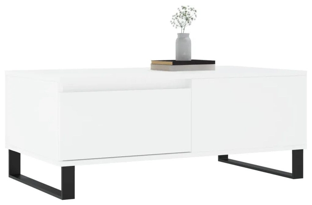 Mesa de centro 90x50x36,5 cm derivados de madeira branco