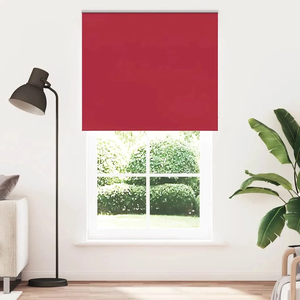 Persiana de enrolar 125x230 cm largura tecido 121,6cm poliéster