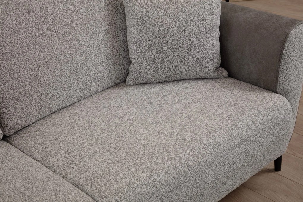 Sofá-Cama 3 Lugares Aren – Cinzento – 215x85x85 cm