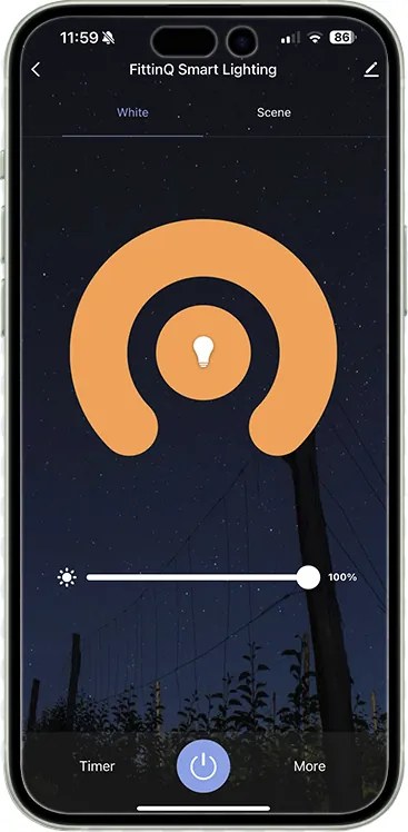 Candeeiro de parede inteligente preto 24 cm incl. 2 WiFi G9 - Otan