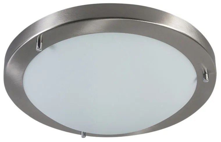 Candeeiro de teto moderno em aço 31 cm IP44 - Yuma