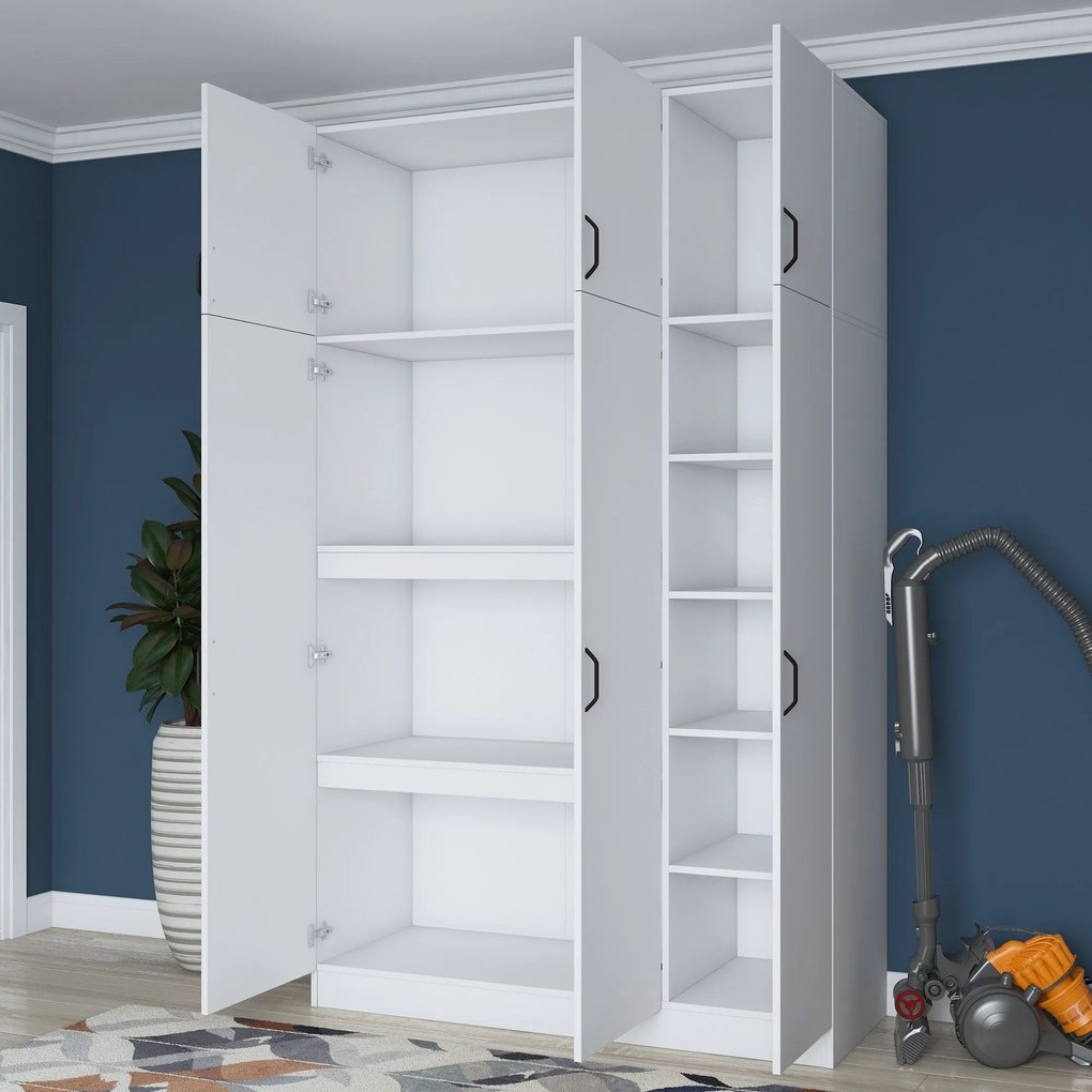Roupeiro BA104 – Branco – 145x239x55 cm