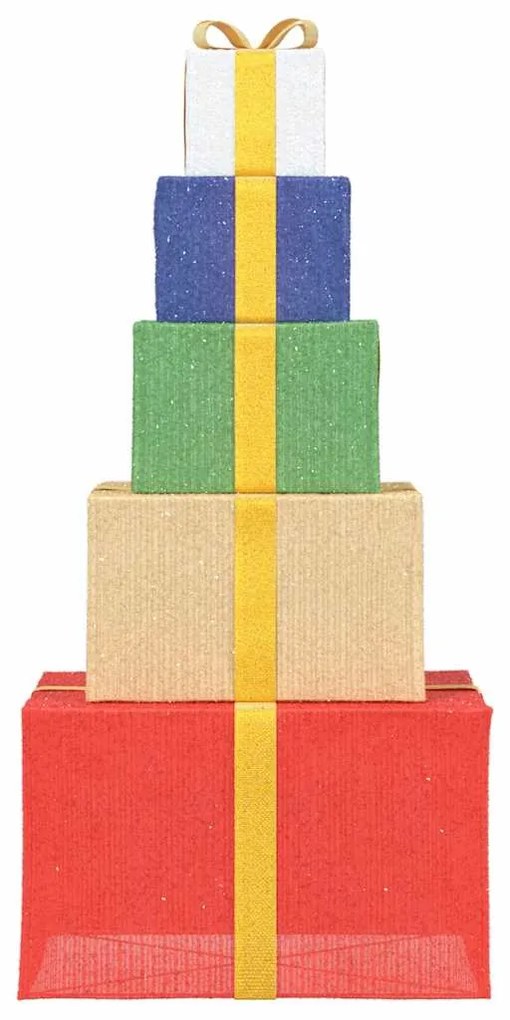 Decoração de Natal caixa de presente 250 LED branco quente
