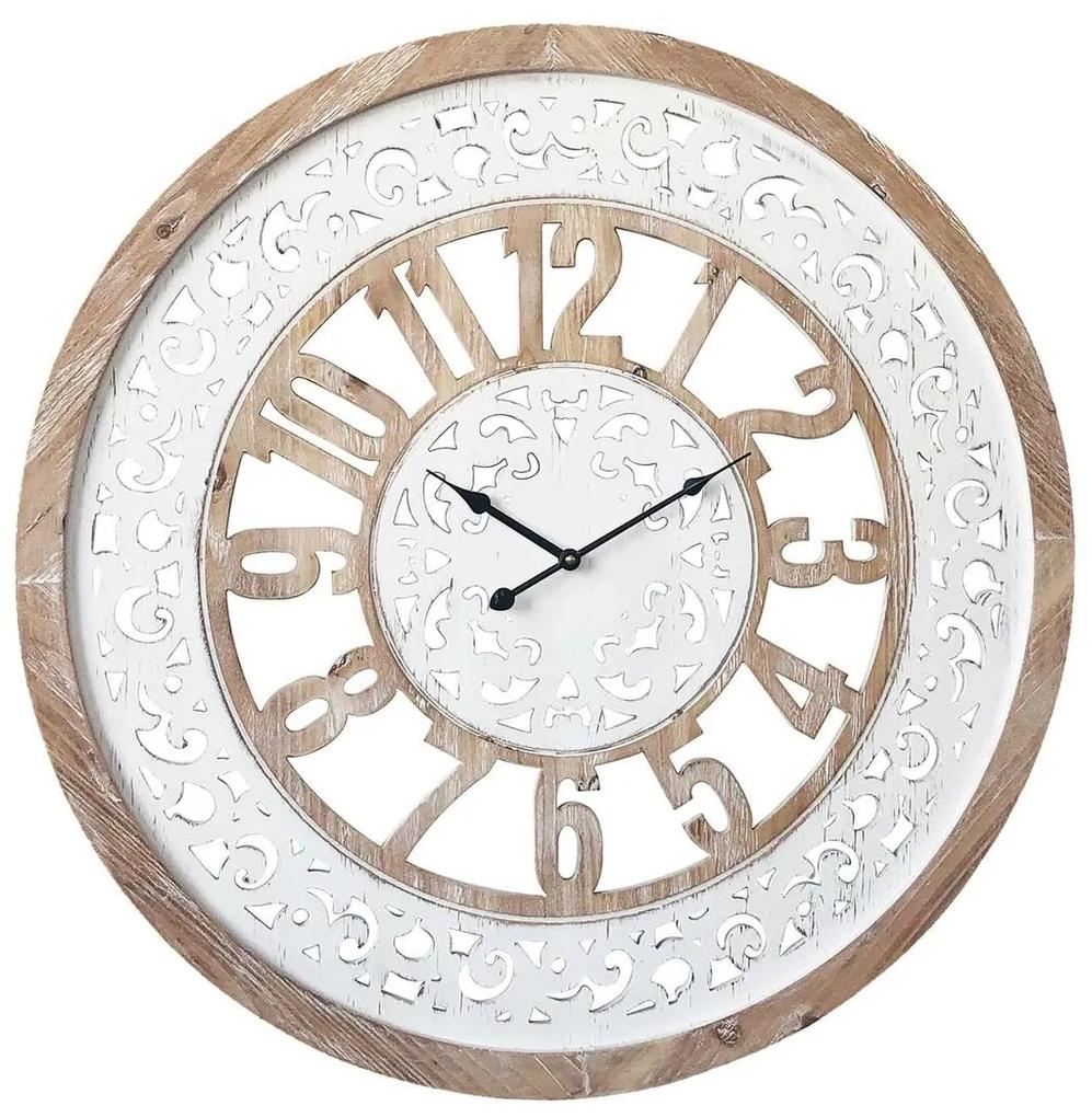 Relógio de Parede Versa Madeira MDF (4,5 x 80 x 80 cm)