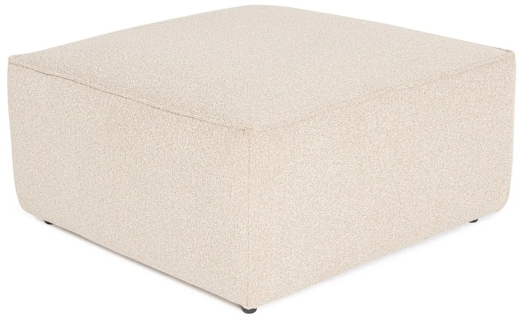 Pouffe Lora – Peach – 85x85x40 cm