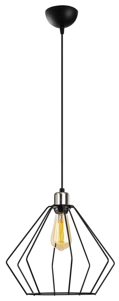Candeeiro de Teto Maden – Preto – 33 cm