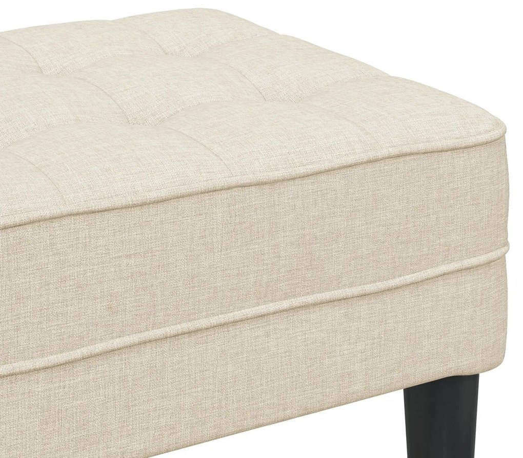 Banco vidaXL Linho 113x57x39 cm