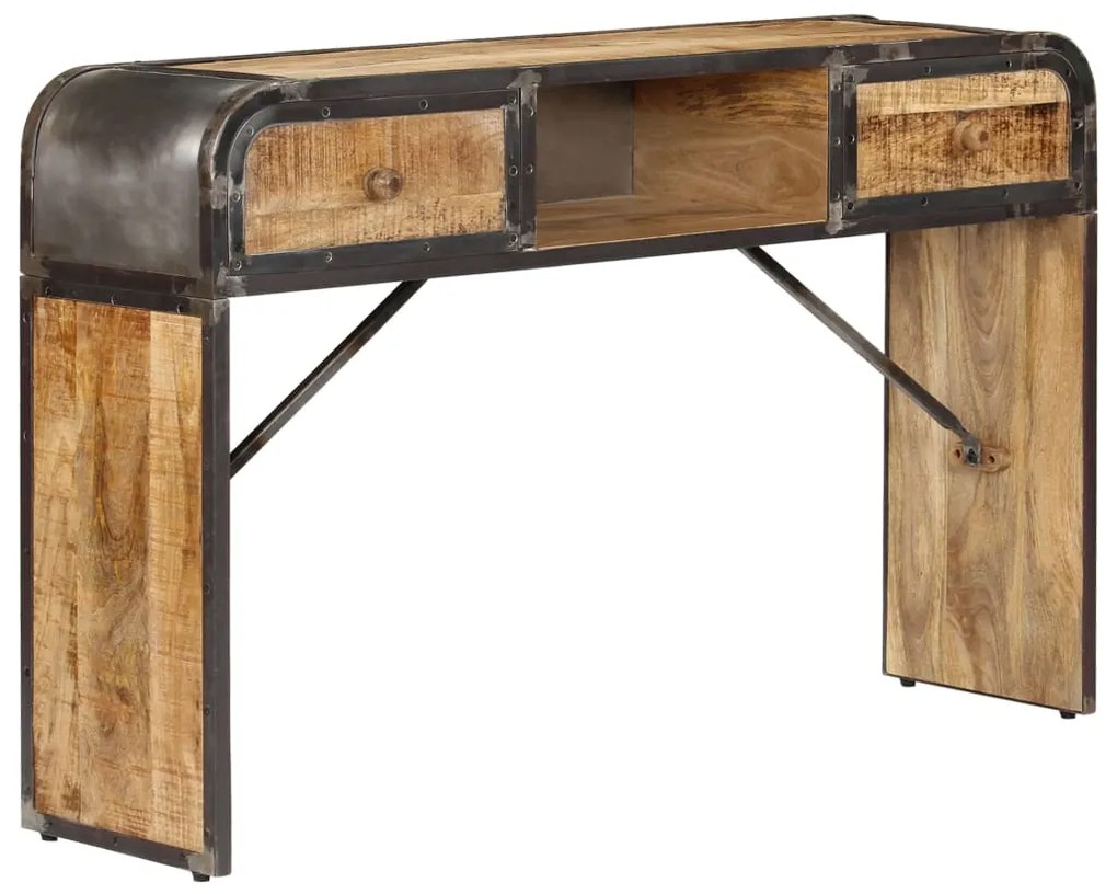 vidaXL Aparador 120x30x75 cm madeira de mangueira maciça