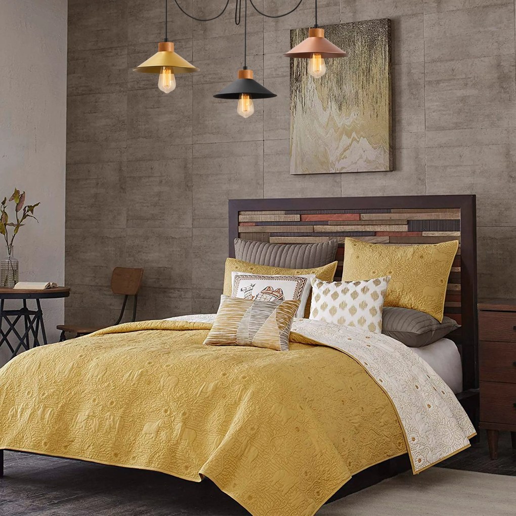Candeeiro de Teto Manavgat – Multicolor – 114 x 24 cm