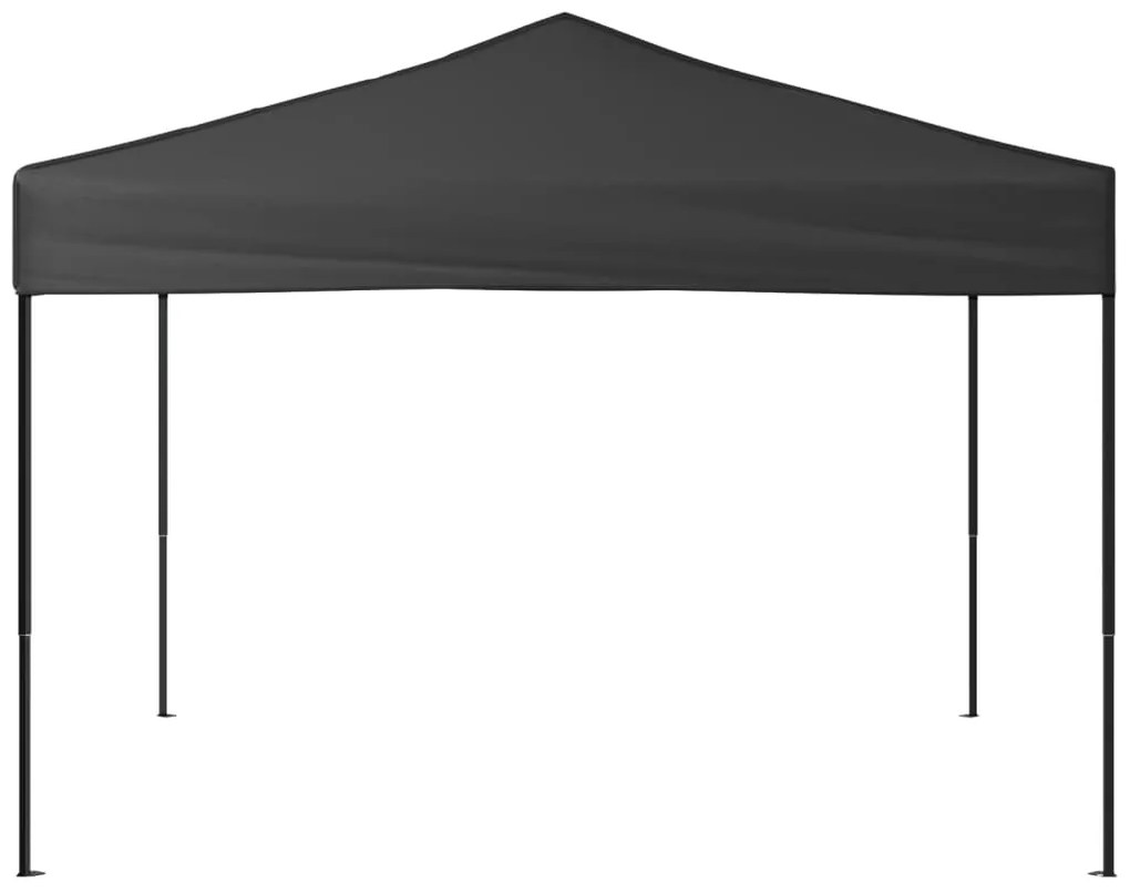 Tenda para festas dobrável 3x3 m antracite