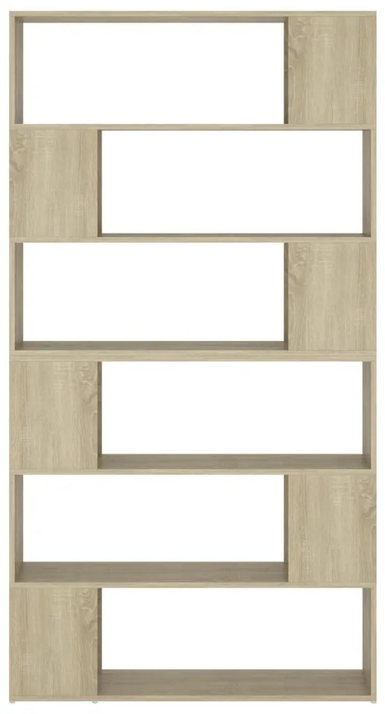 Estante/divisória 100x24x188 cm cor carvalho sonoma