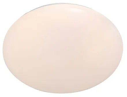 Candeeiro de teto branco 33 cm com LED e dimmer com comando remoto - Iene Moderno