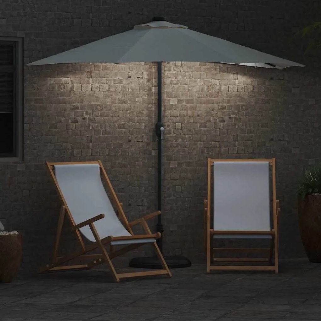 Guarda-sol de Jardim Areia 294 x 150 x 223 cm tecido