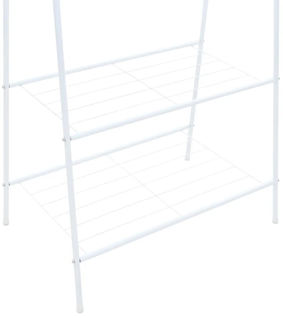 Suporte para roupas 59x35x150 cm branco