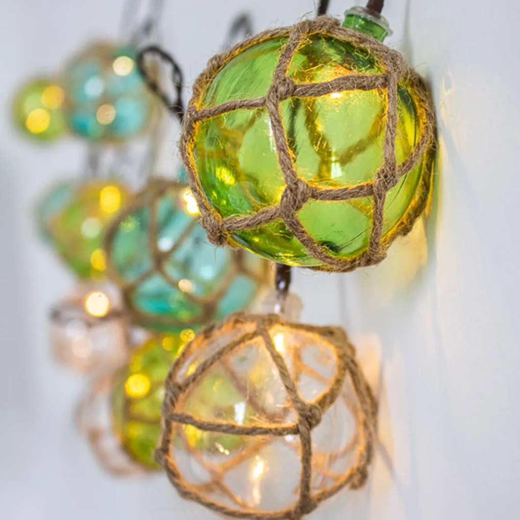 Luzes de corda para exterior de Natal 3,3 m com LED 10 luzes - Mare