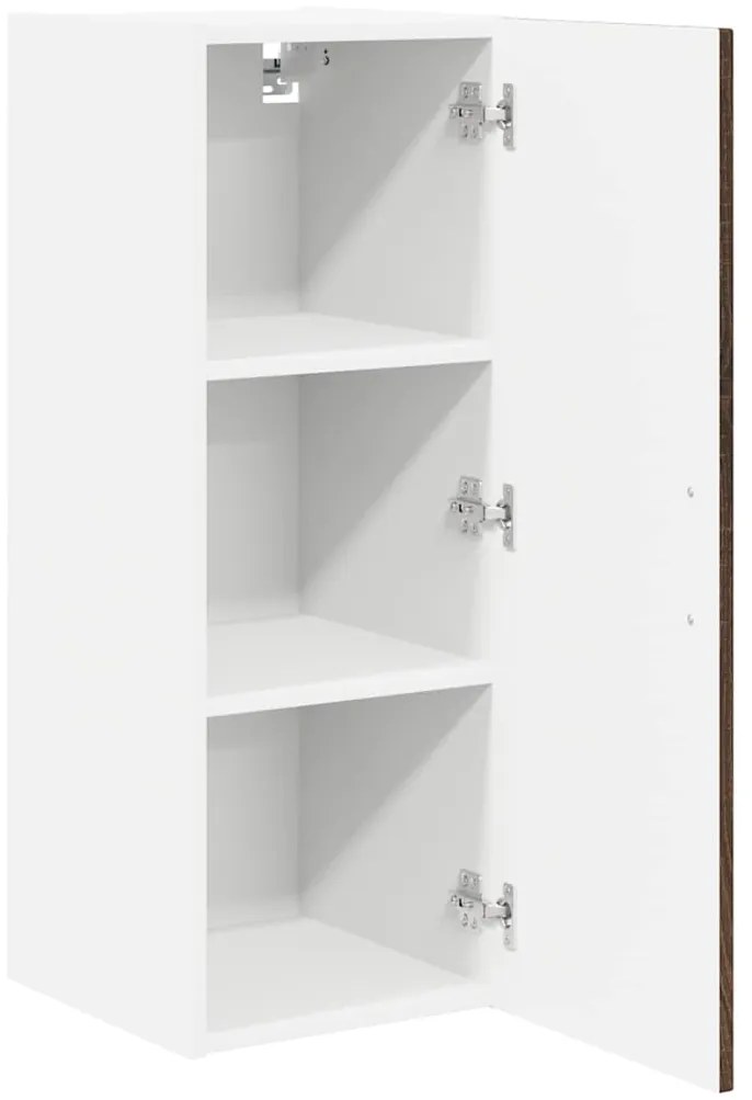 vidaXL Armário de Cozinha 2 pcs Carvalho Marrom 30 x 31 x 80 cm