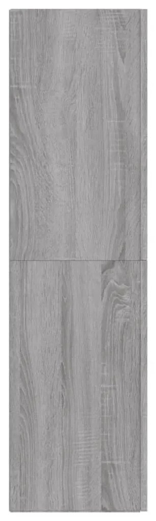 Móvel para TV de parede 30,5x30x110 cm cinzento sonoma