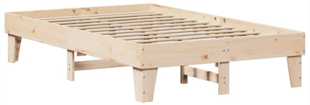Cama sem colchão 120x190 cm madeira de pinho maciça