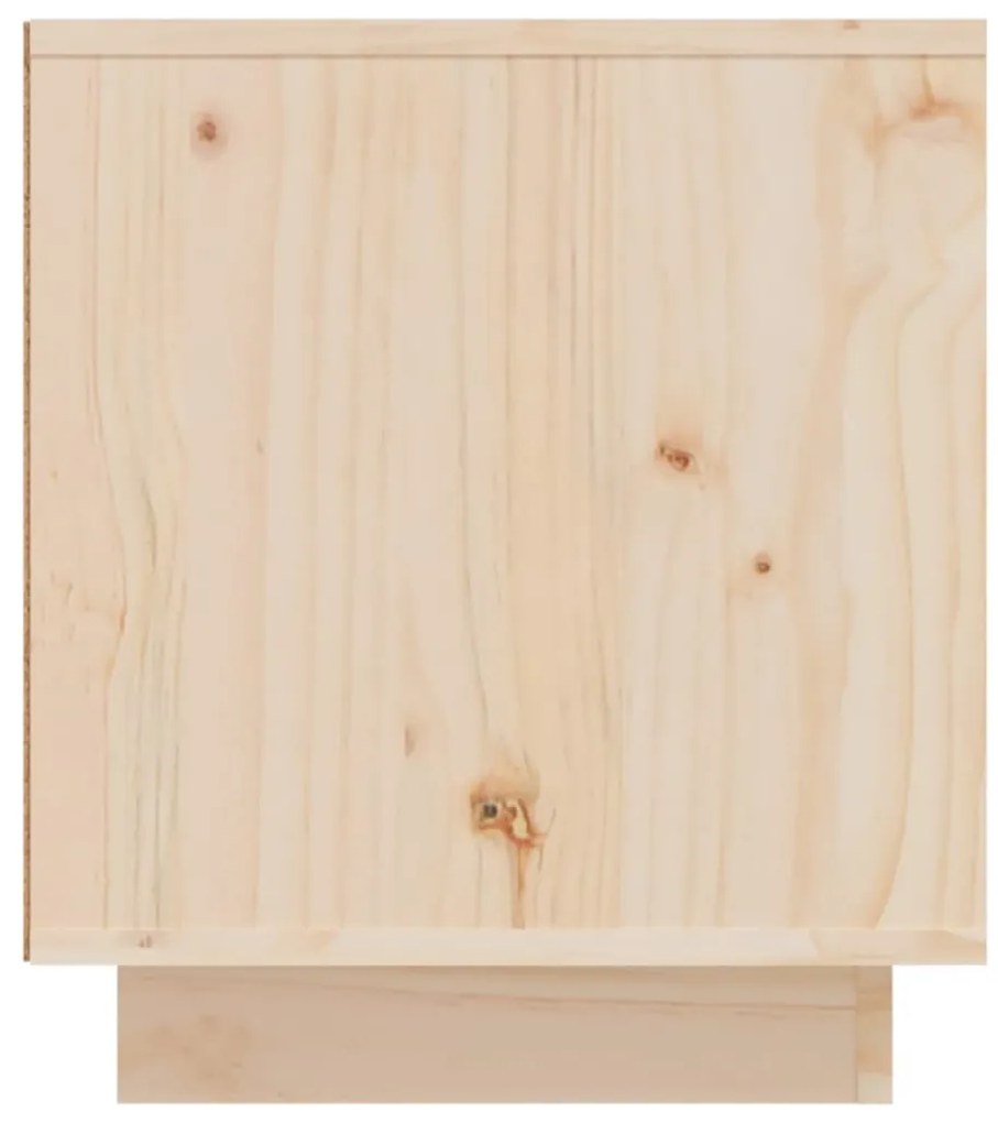 Móvel de TV 110x35x40,5 cm madeira de pinho maciça
