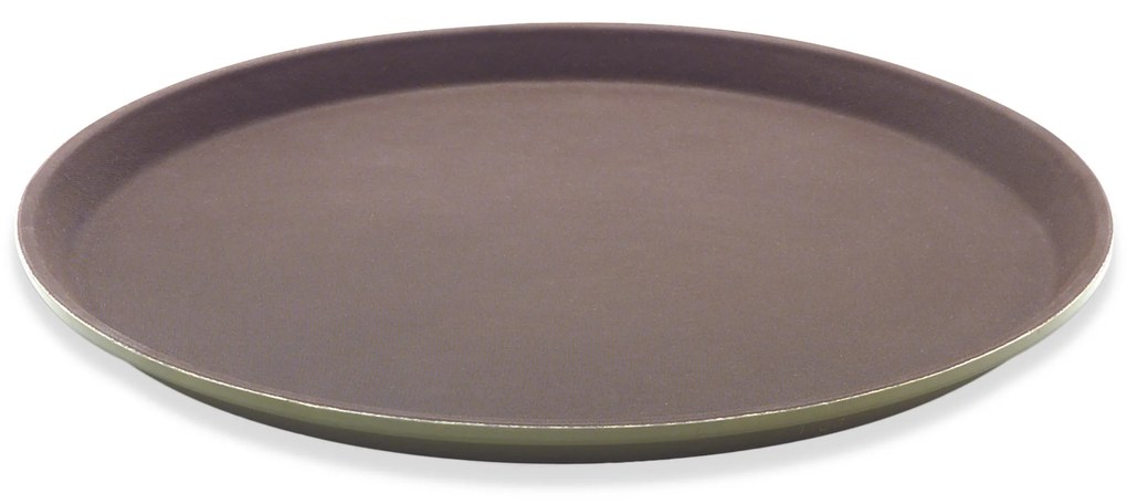 Bandeja Serviço Antideslizante Fibreglass Redonda 40cm