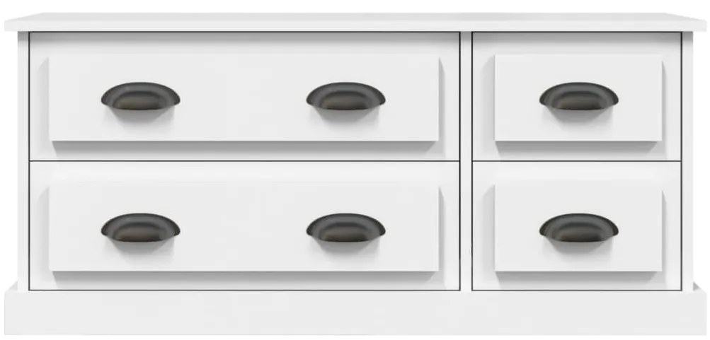 Móvel de TV 100x35,5x45 cm derivados de madeira branco