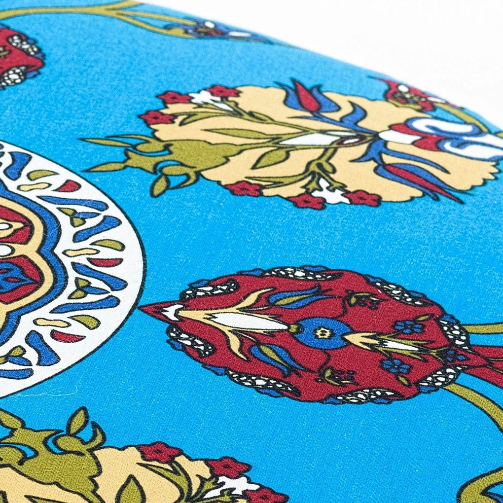Tuffet Torino – Azul – 65x40x65 cm