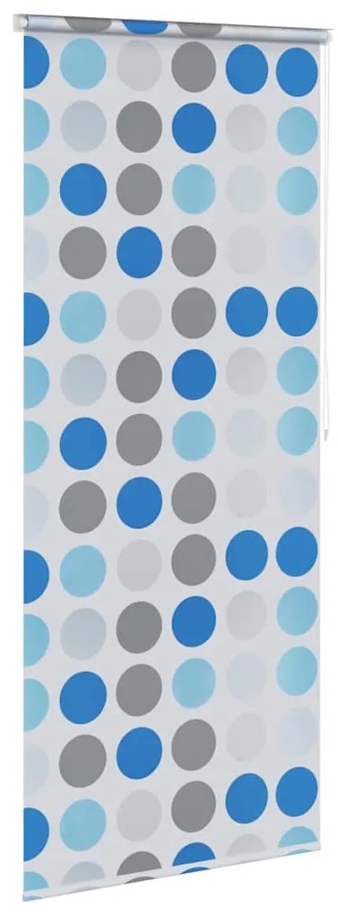 Estore de rolo para o duche 80x240 cm círculos