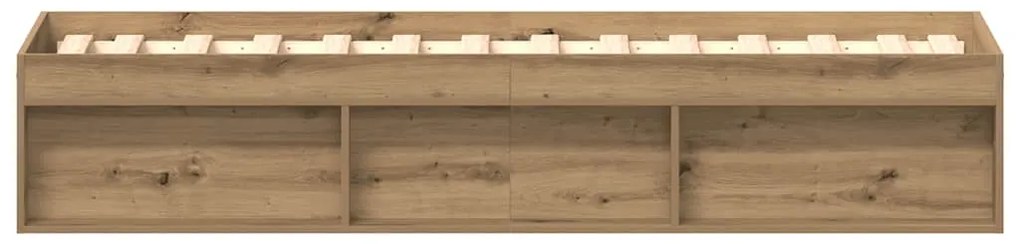 Estrutura de cama sem colchão 100x200cm derivados de madeira