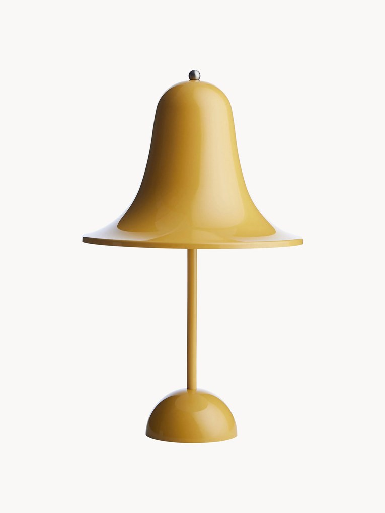 Candeeiro de mesa LED pequeno portátil Pantop, Design Verner Panton
