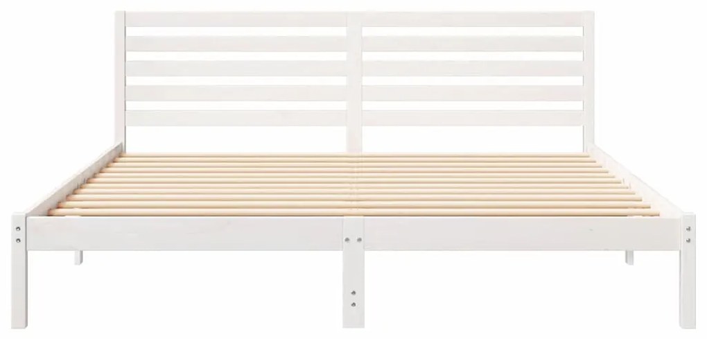 Estrutura da Cama com cabeceira Branco 180 x 200 cm