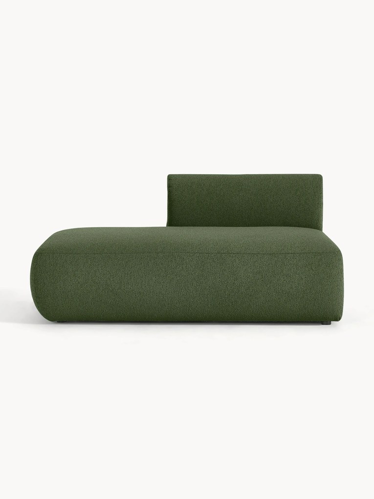 Módulo chaise longue em bouclé Sofia