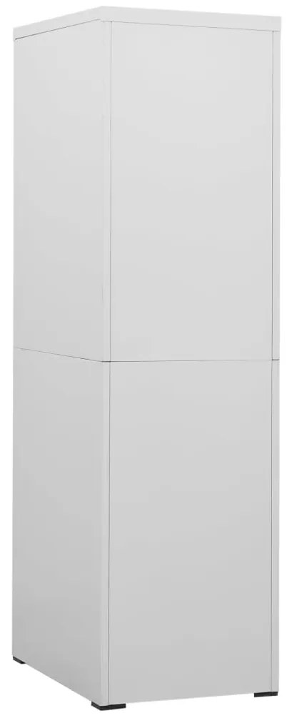 Arquivador 46x62x164 cm aço cinzento-claro