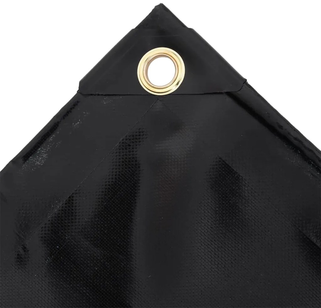 Lona 650 g/m² 3x3 m preto