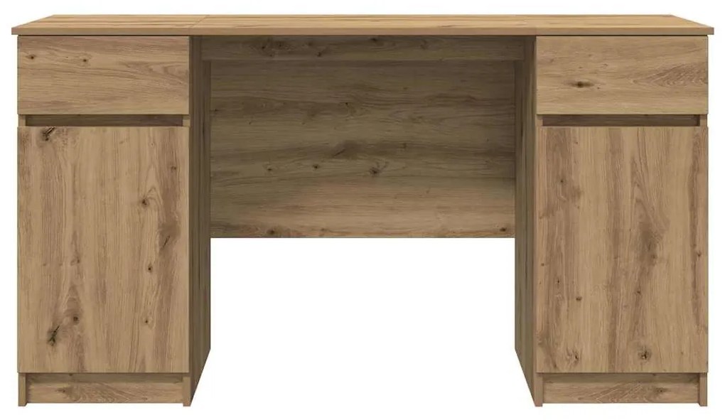 Mesa vidaXL Artisan Carvalho 140x49x76 cm Madeira de engenharia