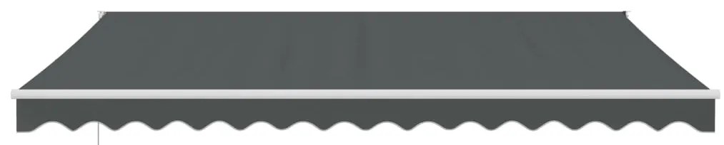 Toldo retrátil automático 5x3 m antracite