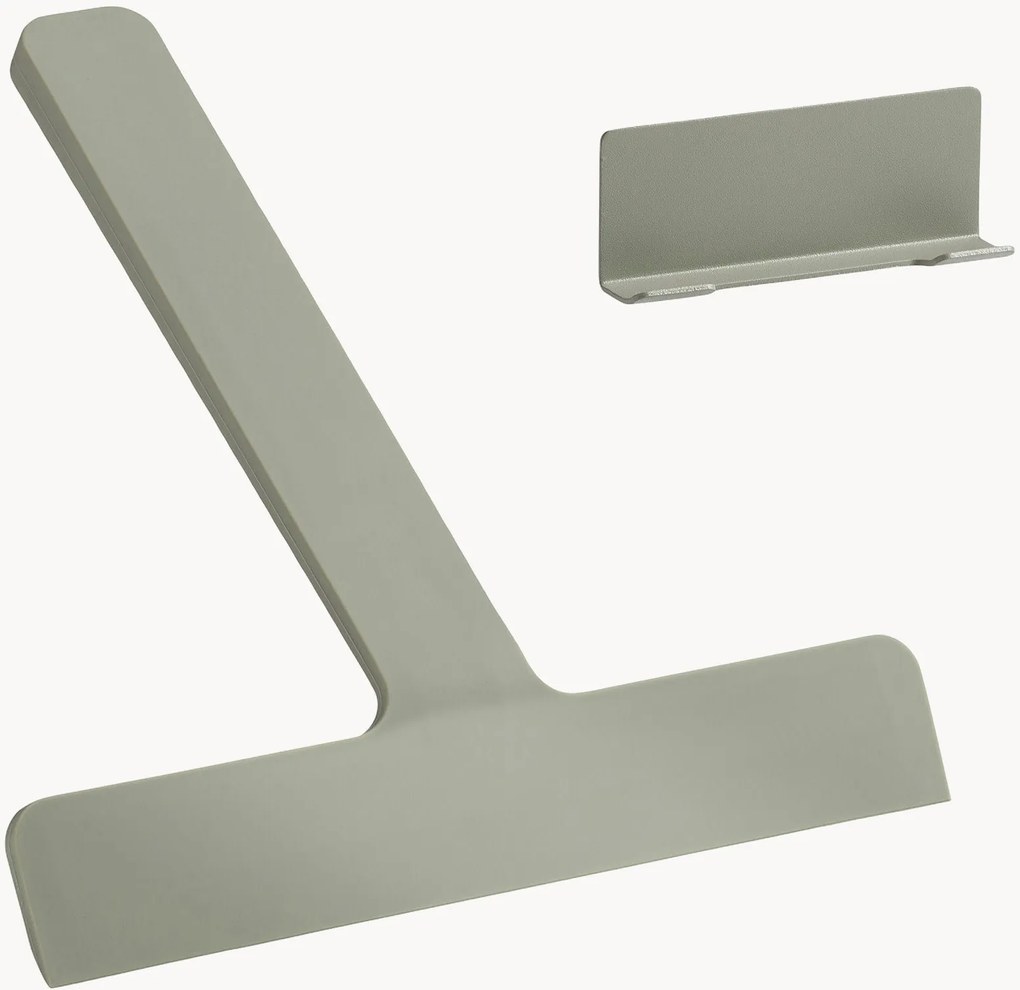 Limpa-vidros para chuveiro em silicone com suporte Ume