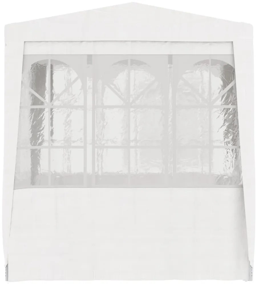 Tenda festas com paredes laterais 2x2m 90g/m² branco