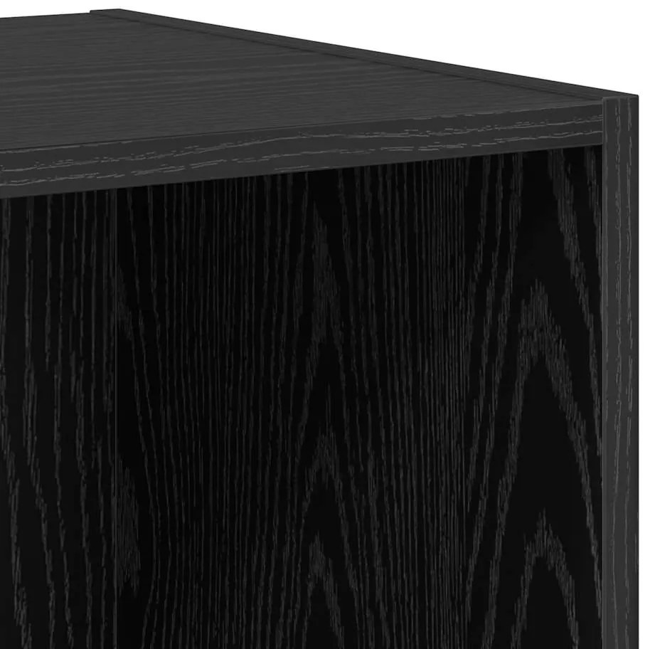 Conjunto de Estantes para TV 6 pcs Carvalho Preto