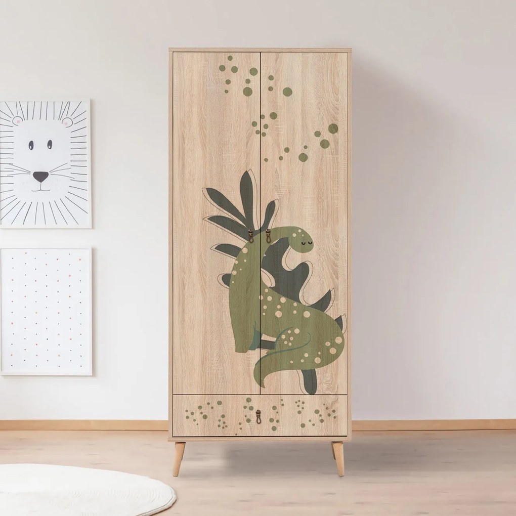 Roupeiro City – Multicolor – 80 cm x 190 cm x 45 cm