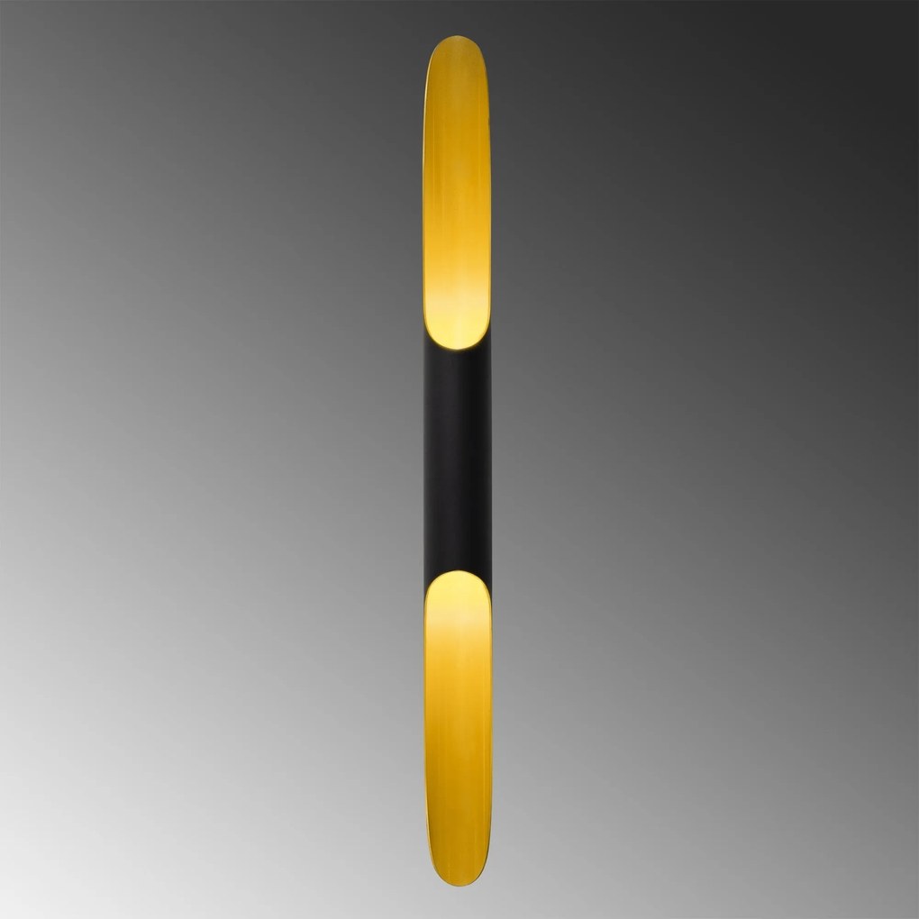 Aplique de Parede Efsun – Preto – 10 x 12 cm