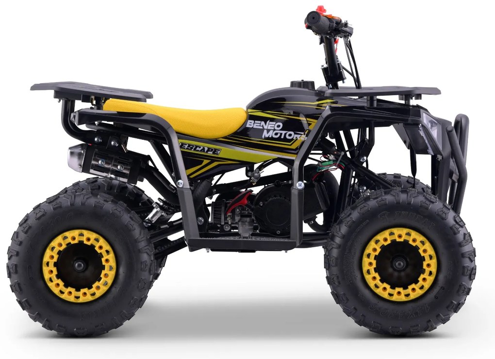 Moto 4 gasolina para Crianças Motors Quad Escape 49cc Amarela