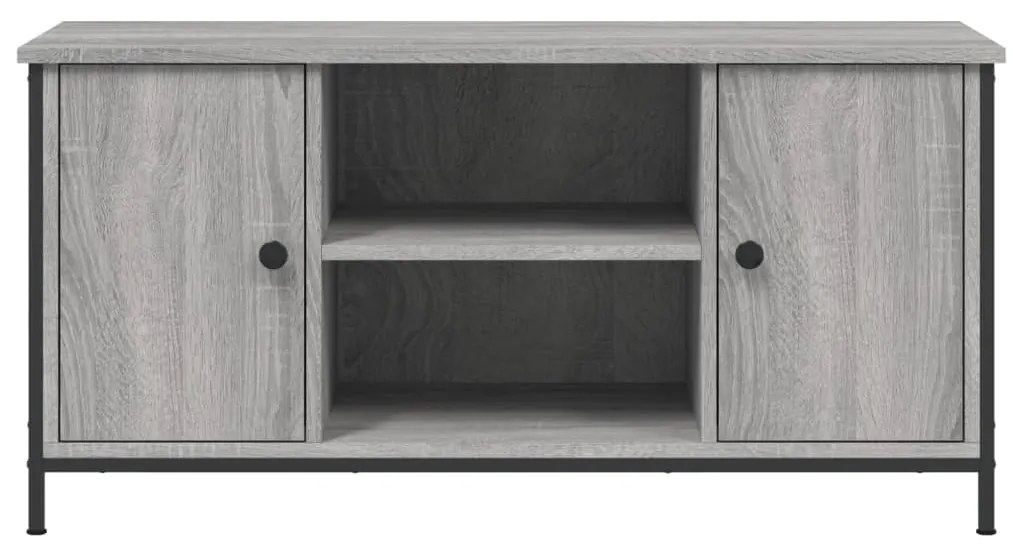 Móvel de TV 100x40x50 cm derivados de madeira cinzento sonoma