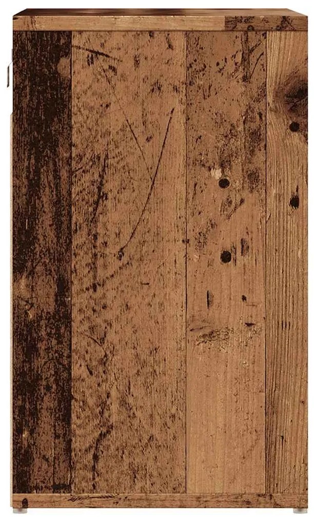 Sapateira madeira velha 52x30x50 cm