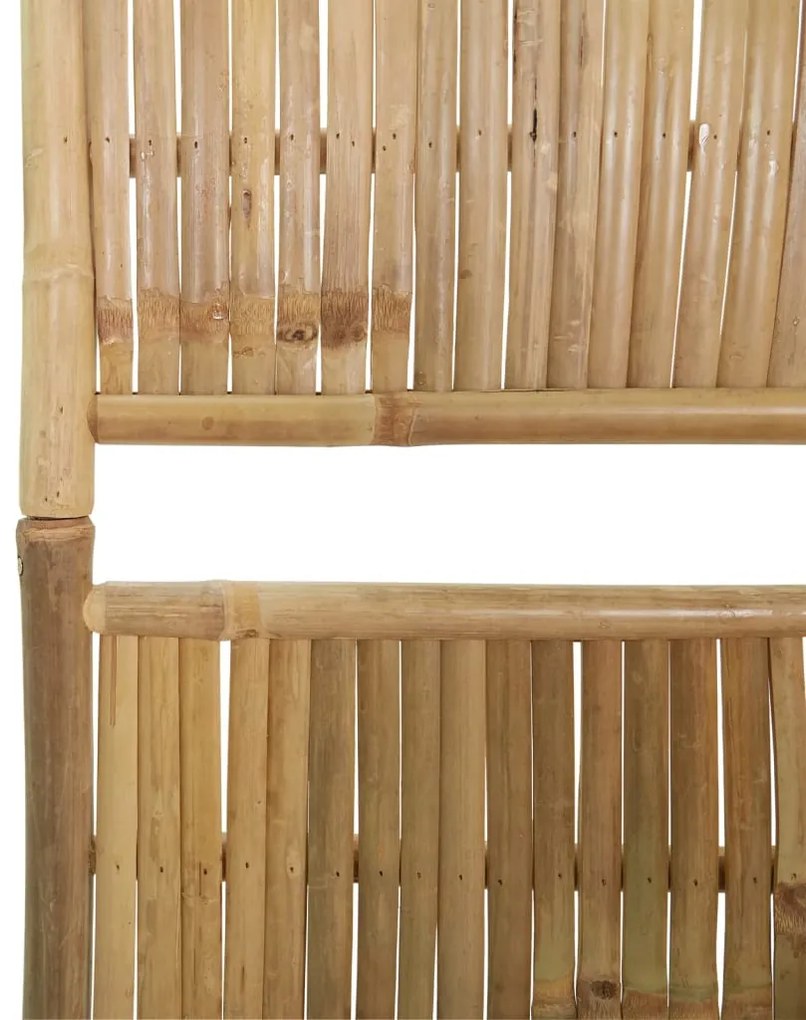 Biombo/divisória com 5 painéis 200x180 cm bambu